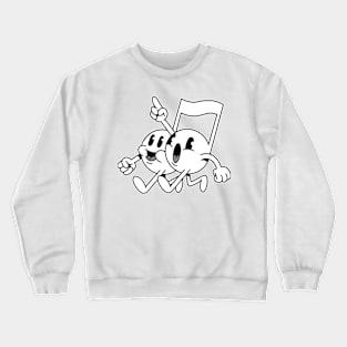 Music Note Emoji Crewneck Sweatshirt